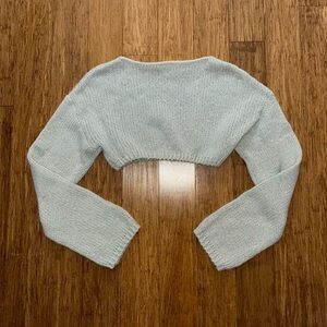 Cropped Sweater Top